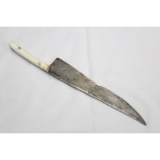 Antique Dagger Knife Old Hand Forged Steel Blade Camel Bone Handle Original B177
